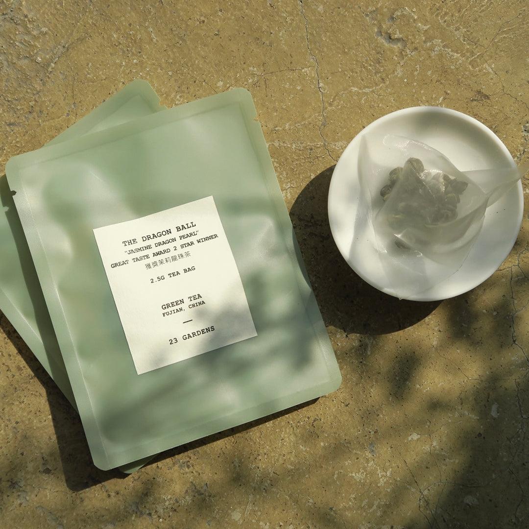 The Dragon Ball "Jasmine Dragon Pearl" Green tea