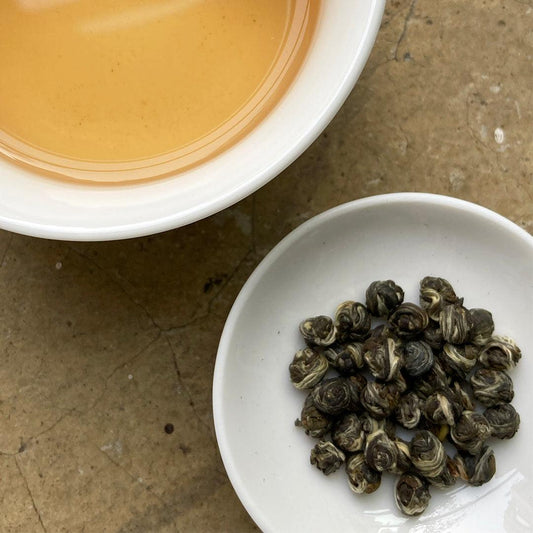 茉莉龍珠綠茶